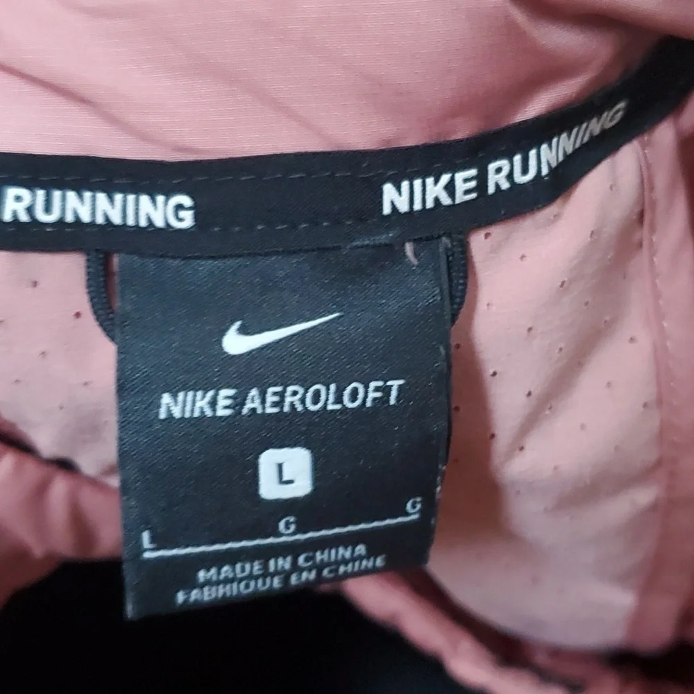 Nike Aeroloft quilted puff running jacket
